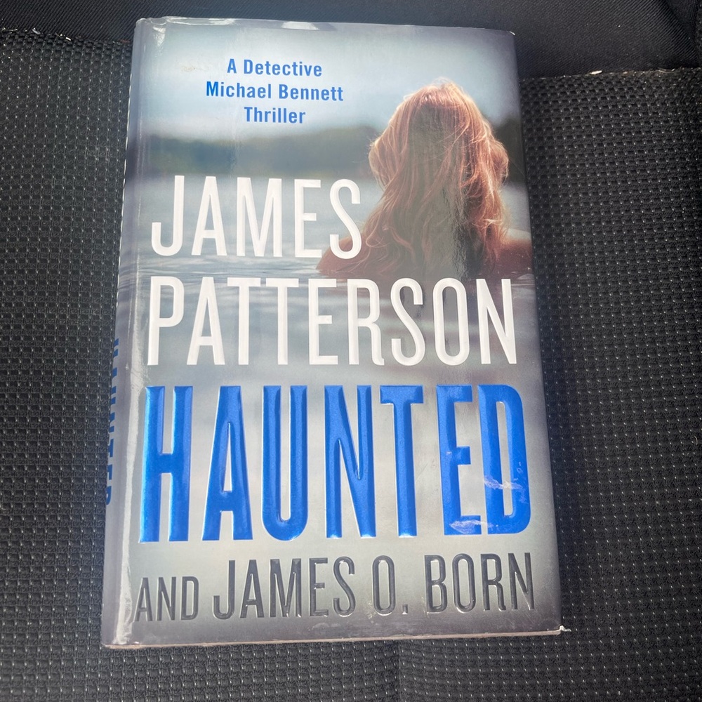 James Patterson 'Haunted' Hardcover Book
